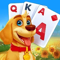 Solitaire Farm Adventure на Андроид — Мод Много денег и без рекламы