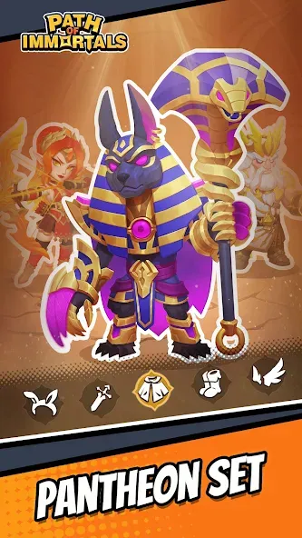 Скачать Path of Immortals: Survivor — Модификация Бессмертие и много денег — скриншот 2