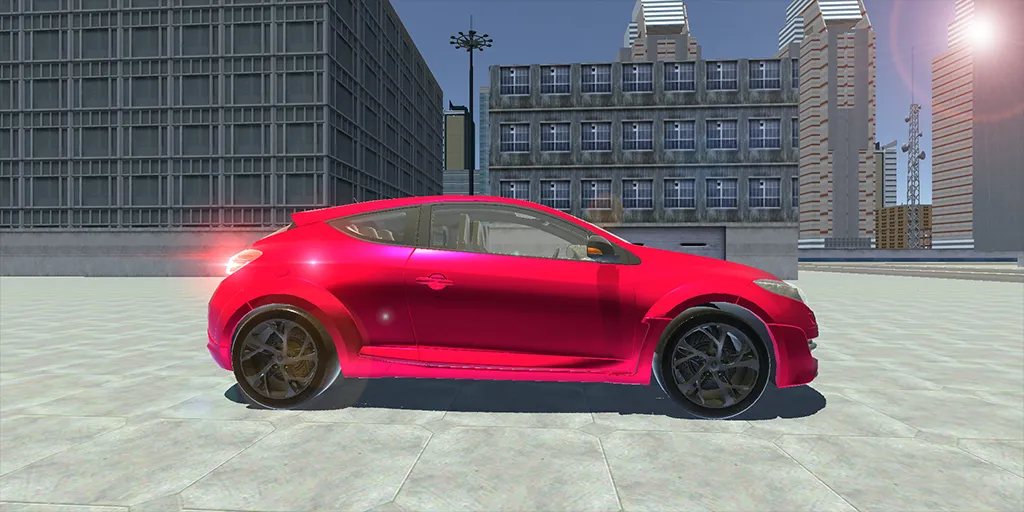 Megane Drift Simulator на Андроид — Много денег — скриншот 3 Megane Drift Simulator на Андроид — Много денег — скриншот 3