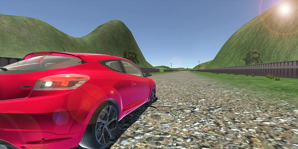 Megane Drift Simulator на Андроид — Много денег — скриншот 5