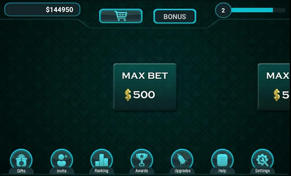 Let It Ride Poker на Андроид — Много денег и фишек — скриншот 3