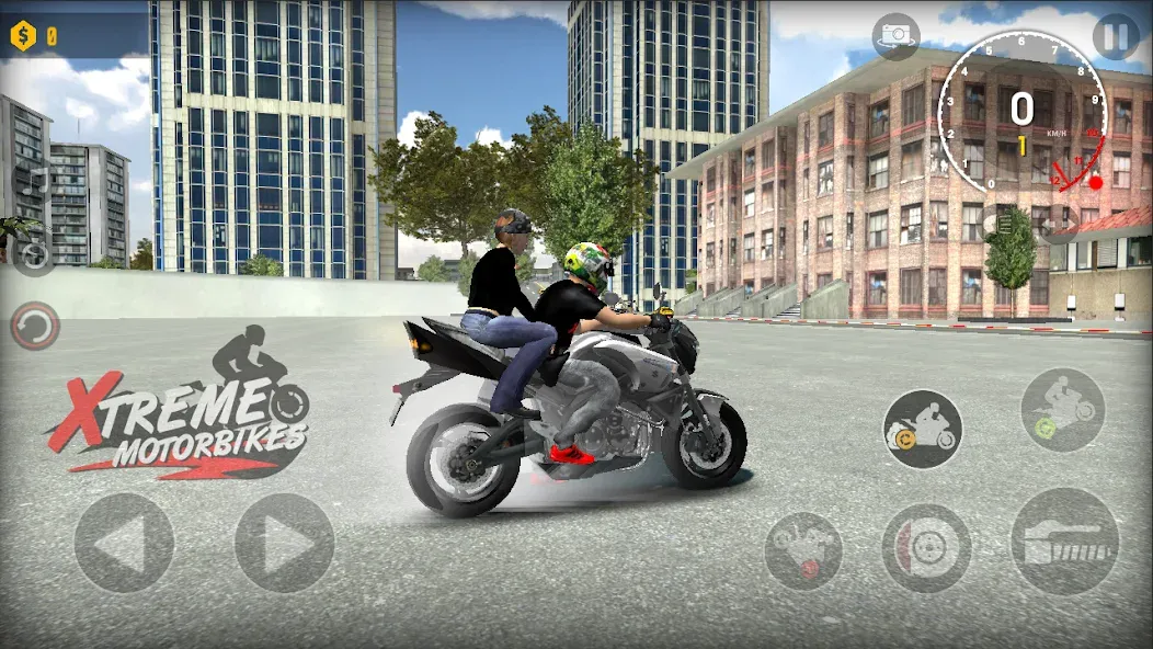 Xtreme Motorbikes на Андроид — Много денег — скриншот 5