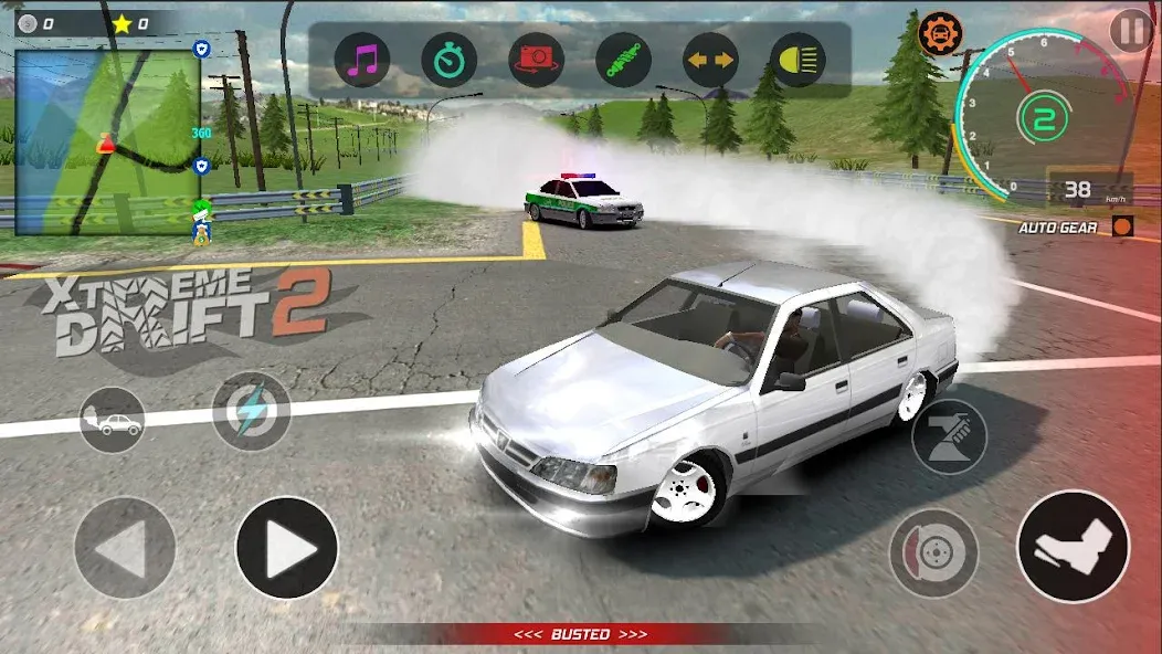 Xtreme Drift 2 (Мод Много денег и всё разблокировано) — скриншот 1