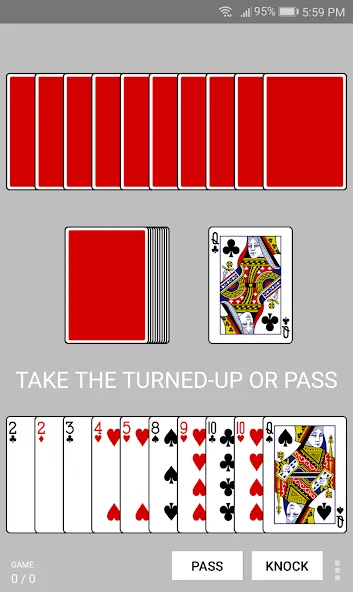 Взломанная Gin Rummy на Андроид — Много денег — скриншот 2 Взломанная Gin Rummy на Андроид — Много денег — скриншот 2