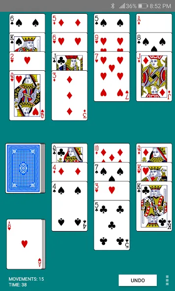 Golf Solitaire (Мод Много денег) — скриншот 2