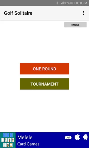 Golf Solitaire (Мод Много денег) — скриншот 3