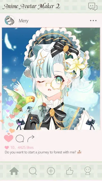 Anime Avatar Maker 2 MOD APK на Android — Все открыто — скриншот 2