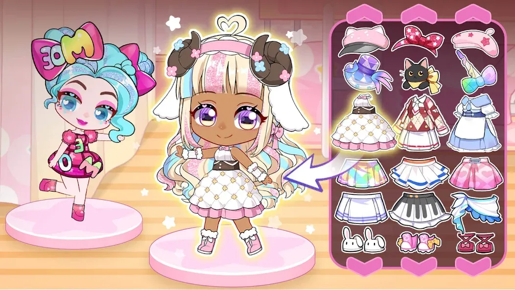 Chibi Doll: My School — Все открыто — скриншот 2