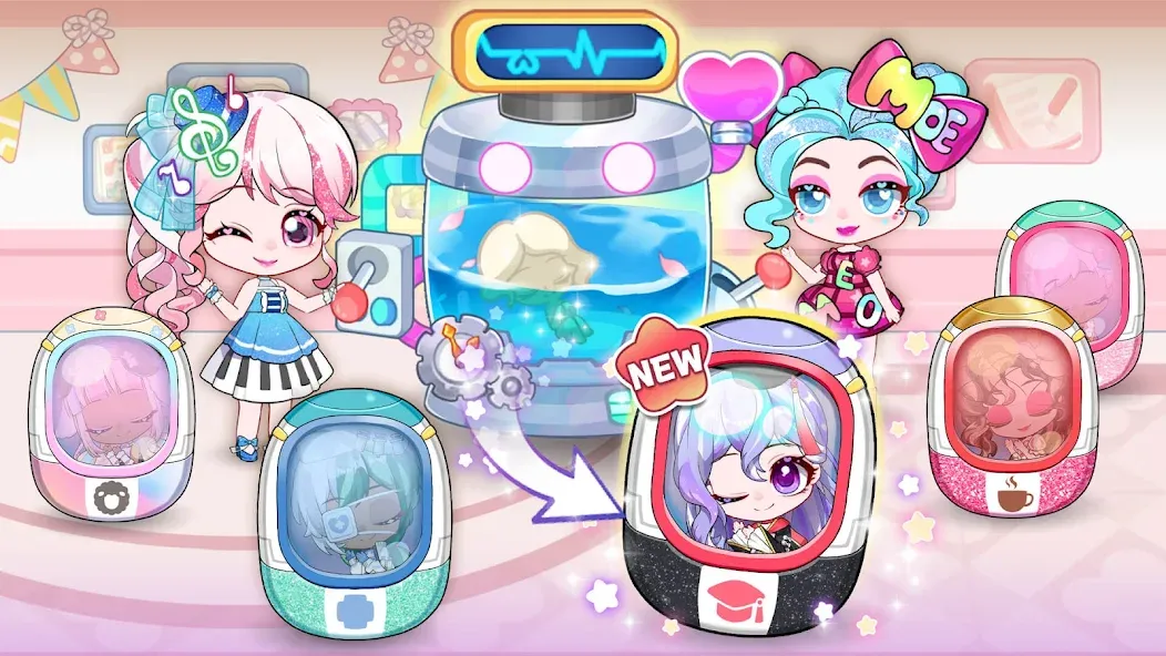 Chibi Doll: My School — Все открыто — скриншот 3