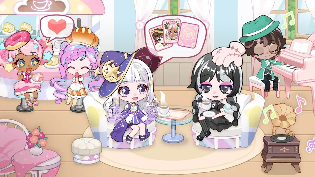 Chibi Doll: My School — Все открыто — скриншот 4