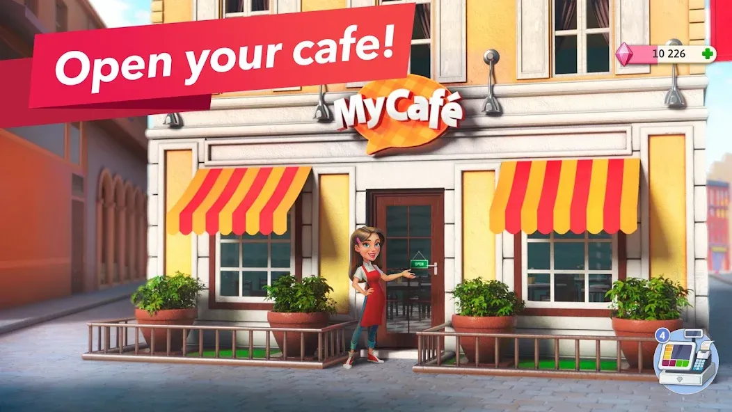 My Cafe — Restaurant Game на Андроид — Мод Много денег и алмазов — скриншот 1