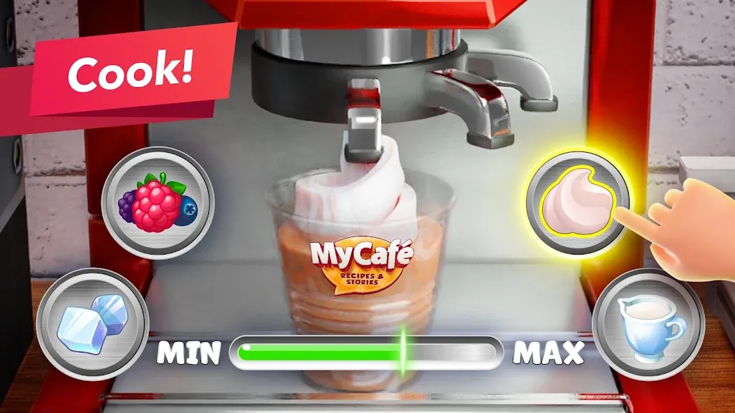 My Cafe — Restaurant Game на Андроид — Мод Много денег и алмазов — скриншот 2