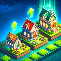 Взломанная Merge HomeTown: Merge Games на Андроид — Много денег