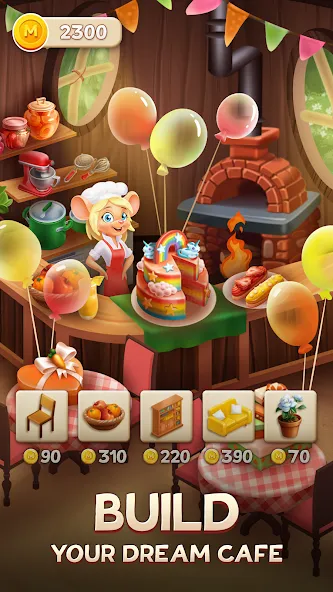 Merge Inn - Cafe Merge Game MOD APK на Android — Взлом на много денег и энергии — скриншот 1 Merge Inn - Cafe Merge Game MOD APK на Android — Взлом на много денег и энергии — скриншот 1