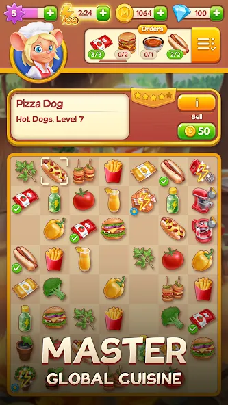 Merge Inn - Cafe Merge Game MOD APK на Android — Взлом на много денег и энергии — скриншот 4 Merge Inn - Cafe Merge Game MOD APK на Android — Взлом на много денег и энергии — скриншот 4