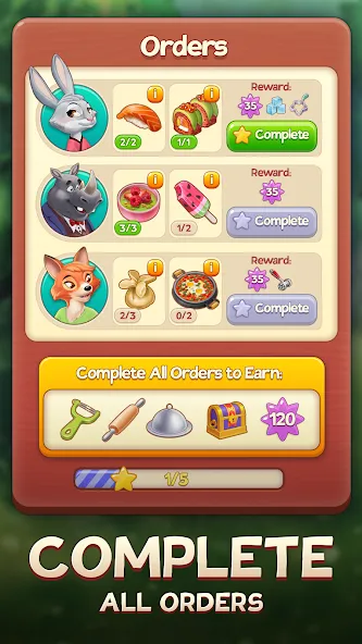 Merge Inn - Cafe Merge Game MOD APK на Android — Взлом на много денег и энергии — скриншот 5