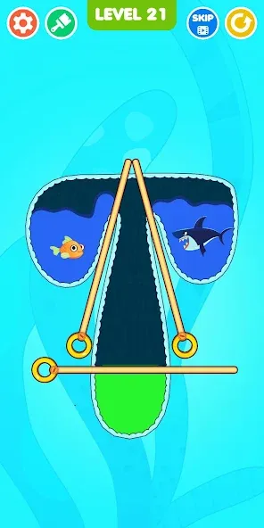 Save The Fish! — Взломанная версия (Много денег и без рекламы) — скриншот 5