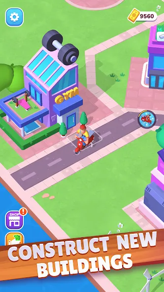 Скачать Town Mess - Building Adventure — Модификация Много денег — скриншот 2
