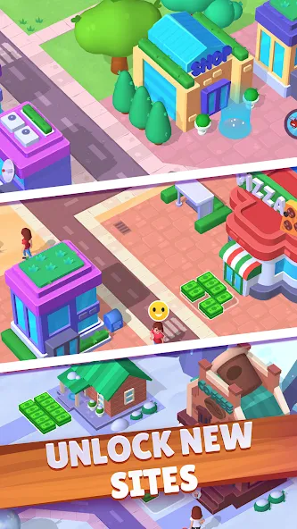 Скачать Town Mess - Building Adventure — Модификация Много денег — скриншот 5