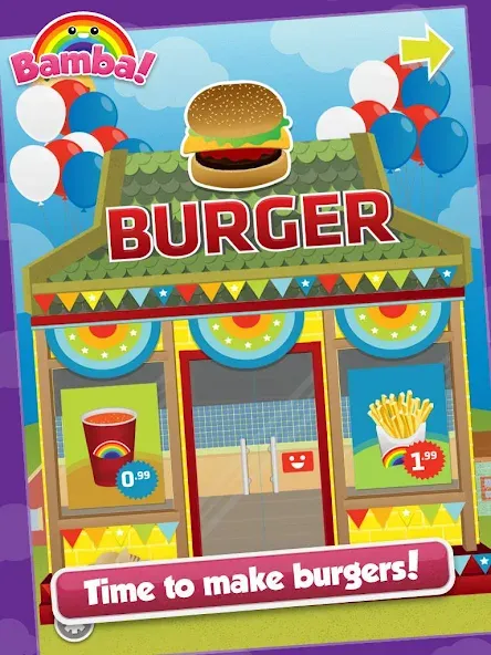 Скачать Bamba Burger на Андроид — Все ингредиенты открыты — скриншот 1