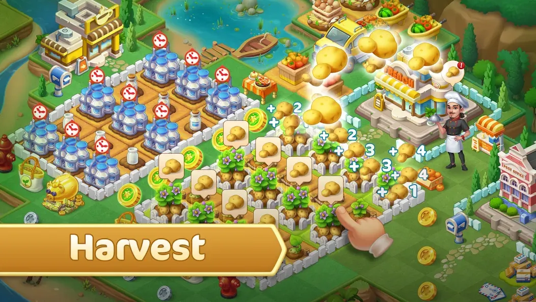 Взломанная Merge County® на Андроид — Бесконечная энергия и деньги — скриншот 2 Взломанная Merge County® на Андроид — Бесконечная энергия и деньги — скриншот 2