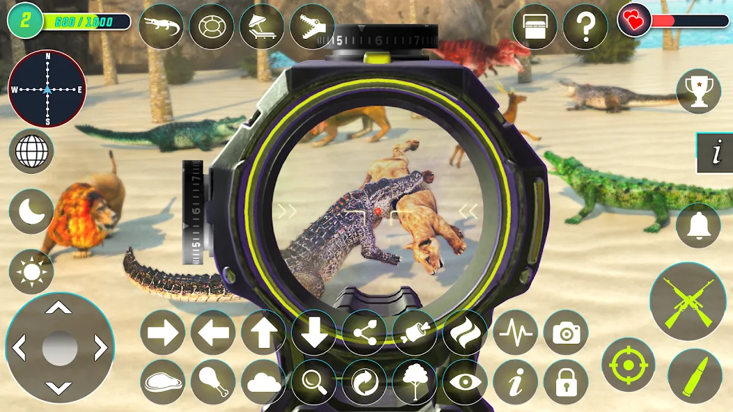 Скачать Crocodile Hunting Animal Games — Последняя версия (Много денег) — скриншот 2 Скачать Crocodile Hunting Animal Games — Последняя версия (Много денег) — скриншот 2