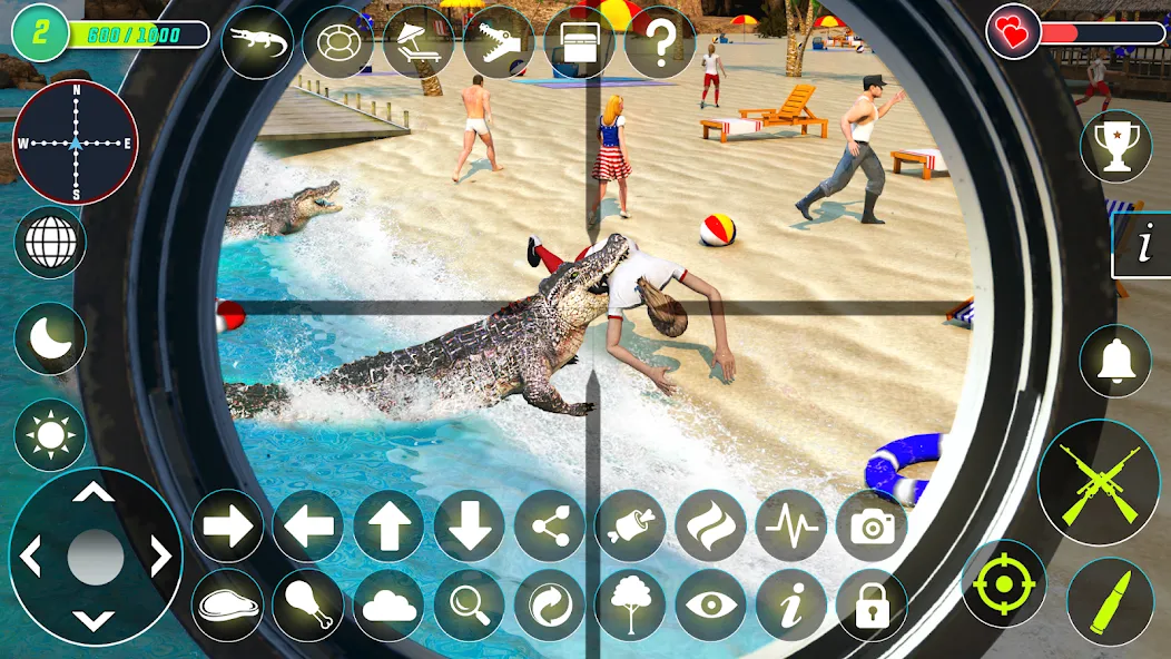 Скачать Crocodile Hunting Animal Games — Последняя версия (Много денег) — скриншот 4 Скачать Crocodile Hunting Animal Games — Последняя версия (Много денег) — скриншот 4