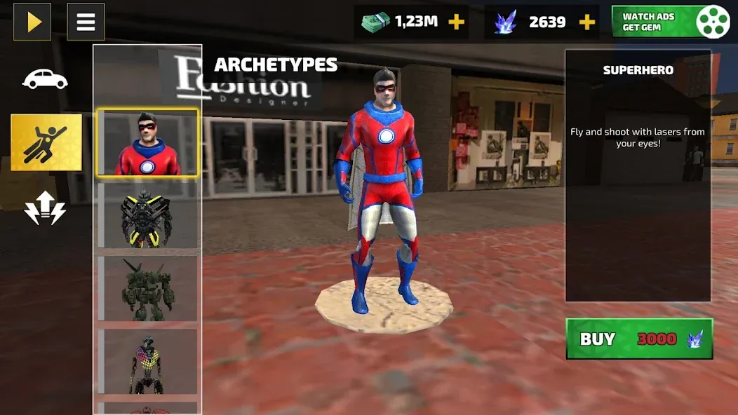 Скачать Rope Hero: Vice Town MOD APK — Много денег — скриншот 3