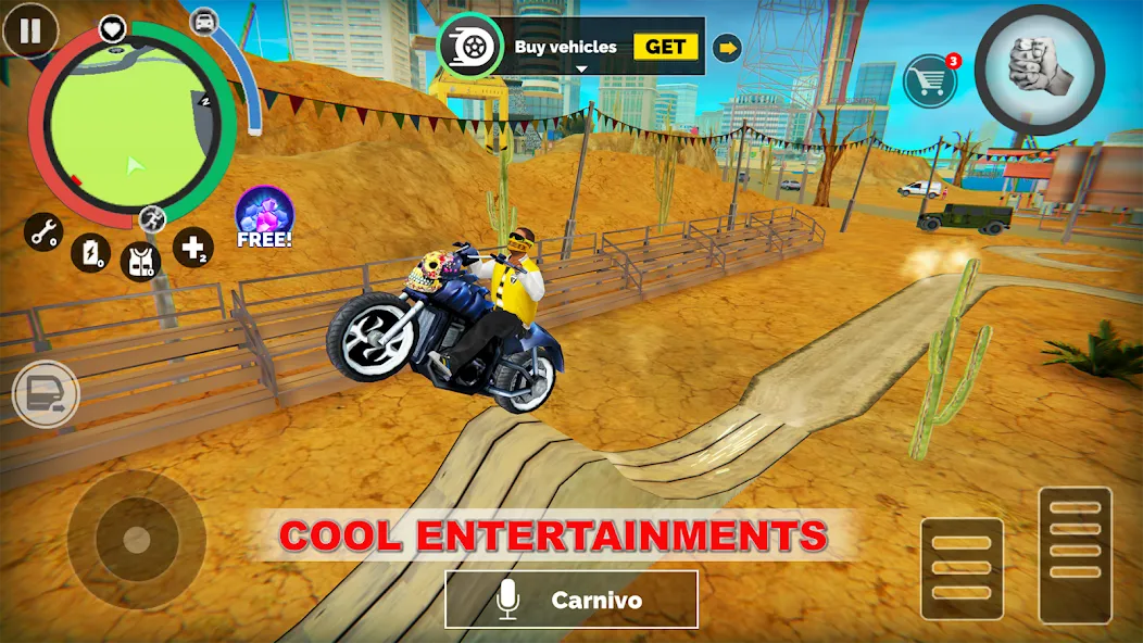Vegas Crime Simulator MOD APK — Много денег и алмазов — скриншот 3