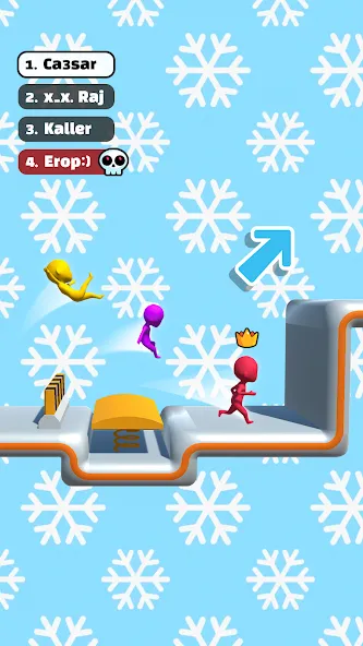 Run Race 3D — Fun Parkour Game MOD — Много денег на Андроид — скриншот 2