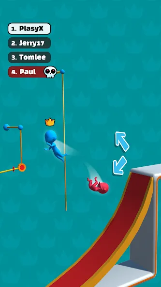 Run Race 3D — Fun Parkour Game MOD — Много денег на Андроид — скриншот 3