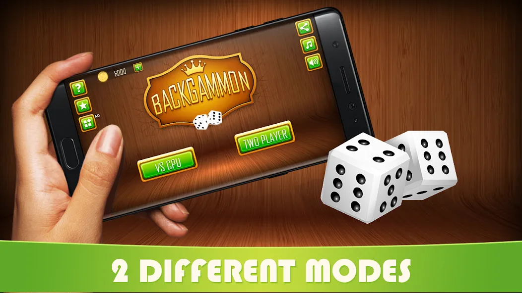 Backgammon board game - Tavla MOD — Всё открыто на Андроид — скриншот 3