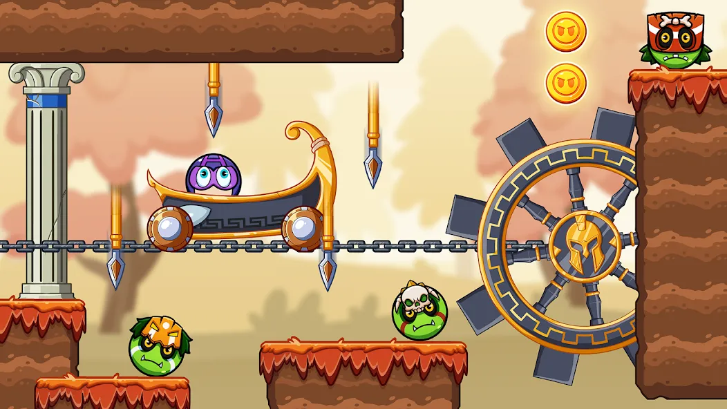 Ball V - Red Boss Challenge на Андроид — Мод Много денег и без рекламы — скриншот 2