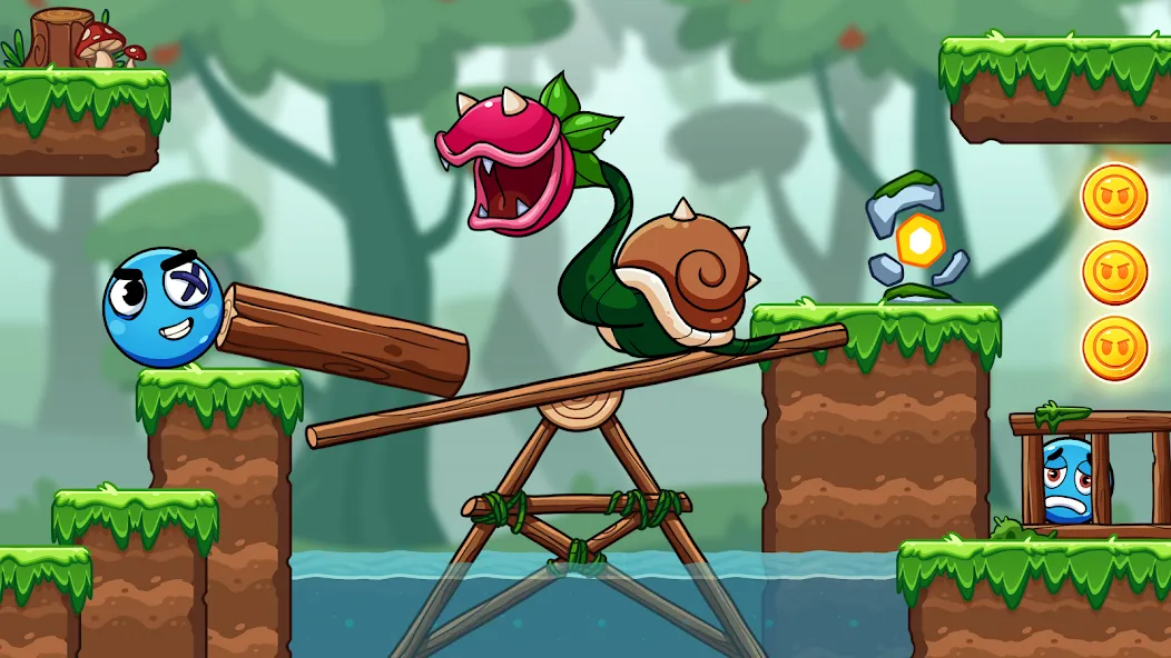 Ball V - Red Boss Challenge на Андроид — Мод Много денег и без рекламы — скриншот 5