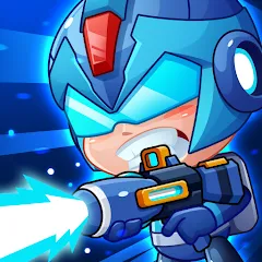 Metal Gun - Cyber Soldier MOD APK — Много денег и бессмертие