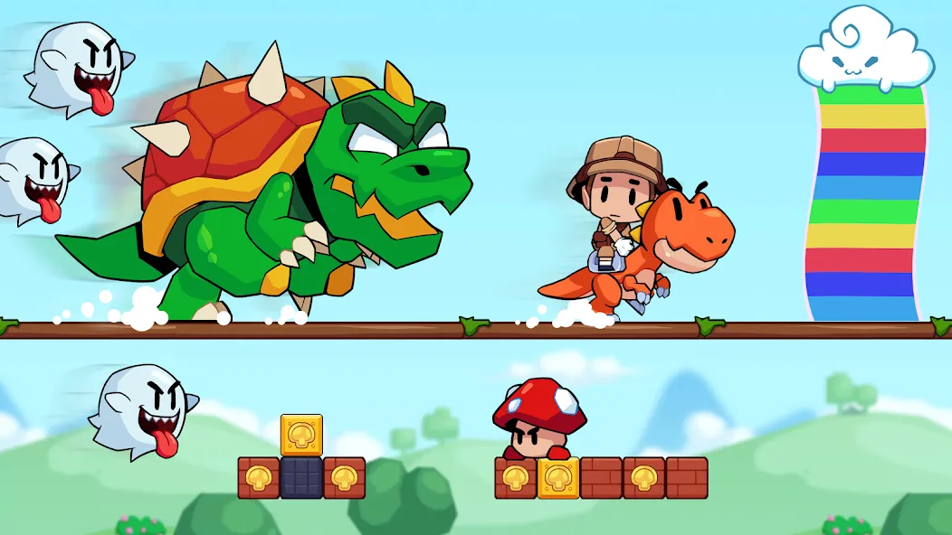 Super Meno - Jungle Platform — Много денег — скриншот 4