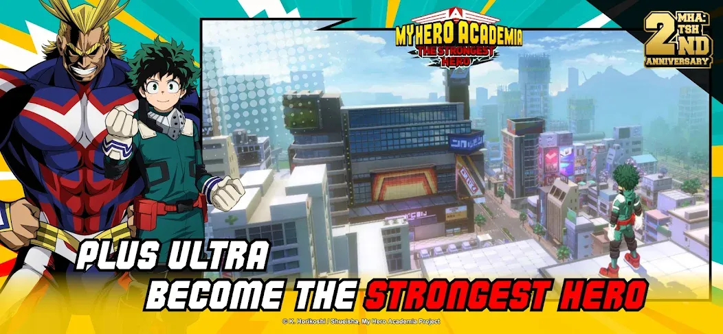 MHA:The Strongest Hero MOD APK на Android — Много денег — скриншот 2