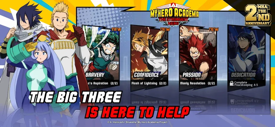 MHA:The Strongest Hero MOD APK на Android — Много денег — скриншот 4