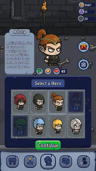 Rogue Ascension: Roguelike RPG MOD — Много денег и бессмертие на Андроид — скриншот 1