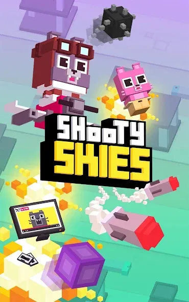 Скачать Shooty Skies на телефон — Много денег — скриншот 1
