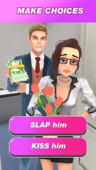 Скачать Become an Office Queen — Модификация Много денег — скриншот 1