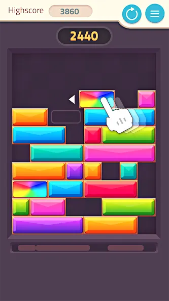 Скачать Triangles & Blocks — Модификация Все уровни разблокированы — скриншот 5