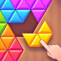 Скачать Triangles & Blocks — Модификация Все уровни разблокированы