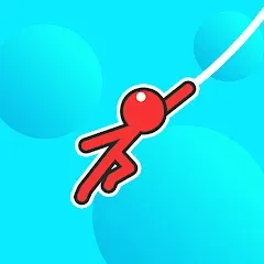 Stickman Hook MOD — Все скины разблокированы на Андроид