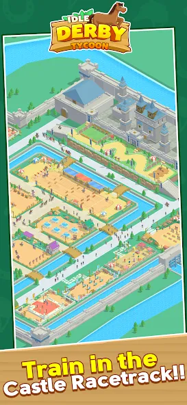 Скачать Idle Derby Tycoon на телефон — Много денег — скриншот 5