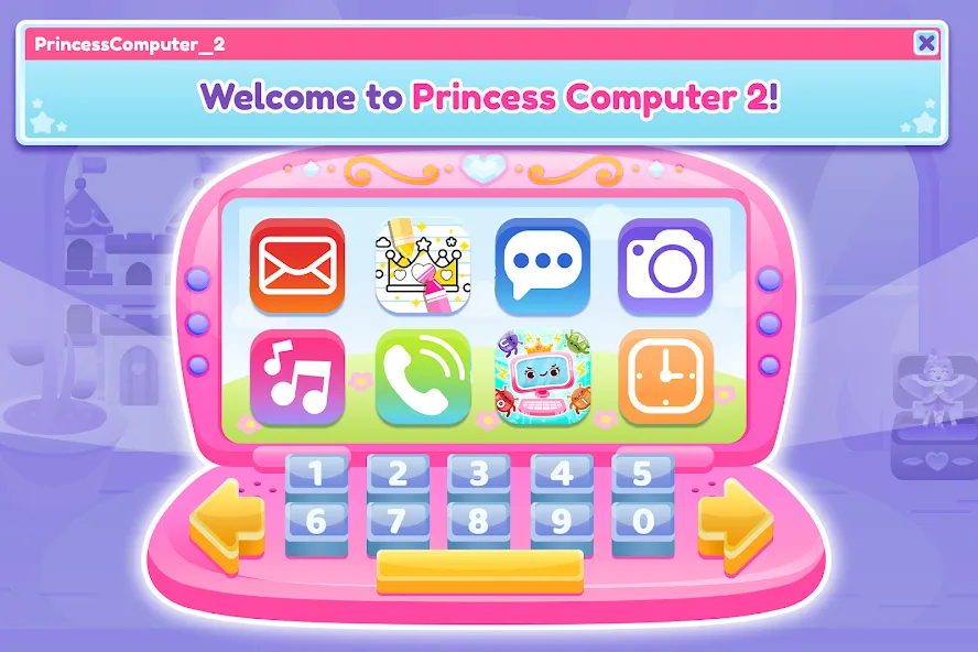 Скачать Princess Computer 2 Girl Games — Последняя версия (Всё открыто) — скриншот 5