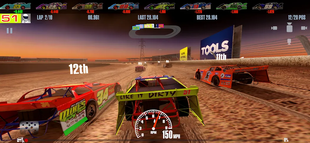 Скачать Stock Car Racing — Последняя версия (Много денег и золото) — скриншот 2