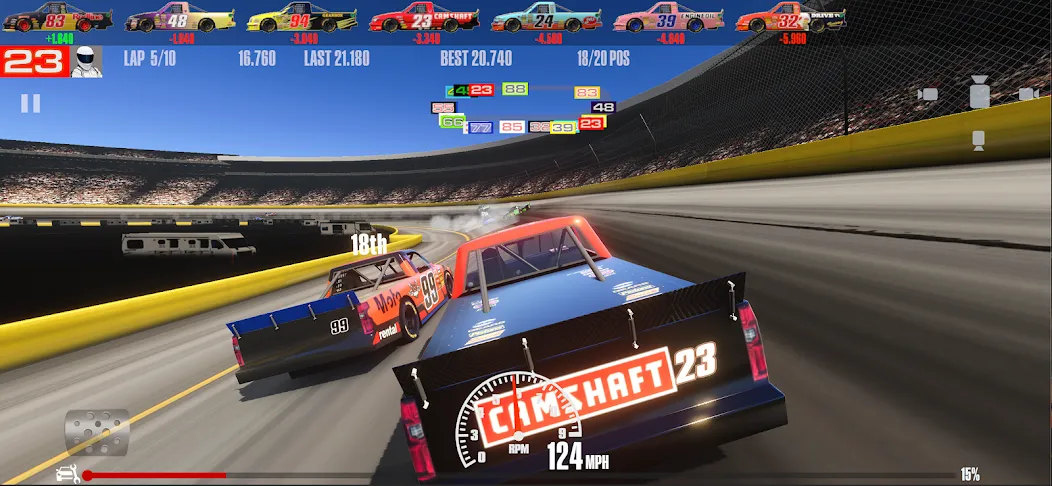 Скачать Stock Car Racing — Последняя версия (Много денег и золото) — скриншот 3