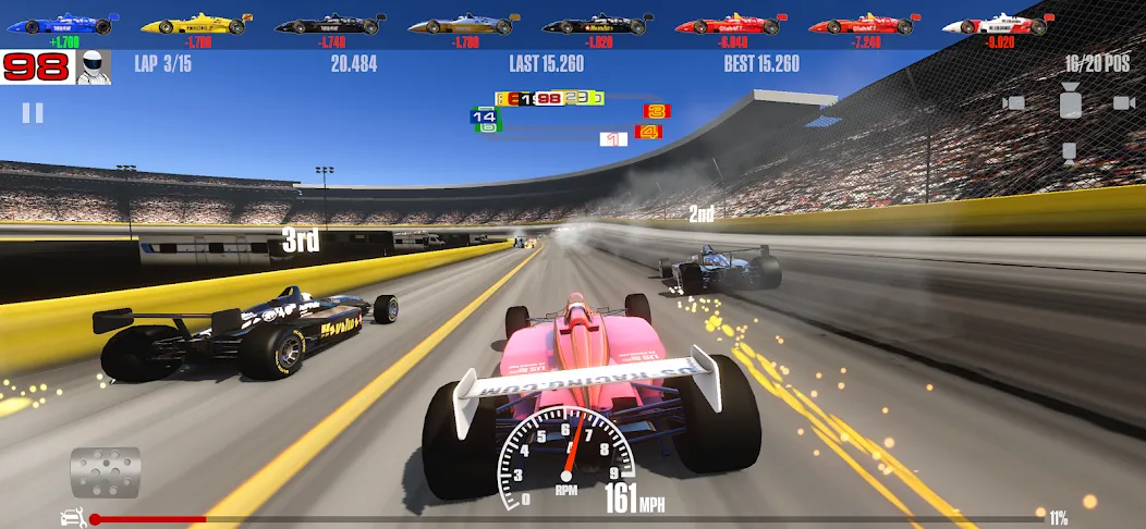 Скачать Stock Car Racing — Последняя версия (Много денег и золото) — скриншот 4