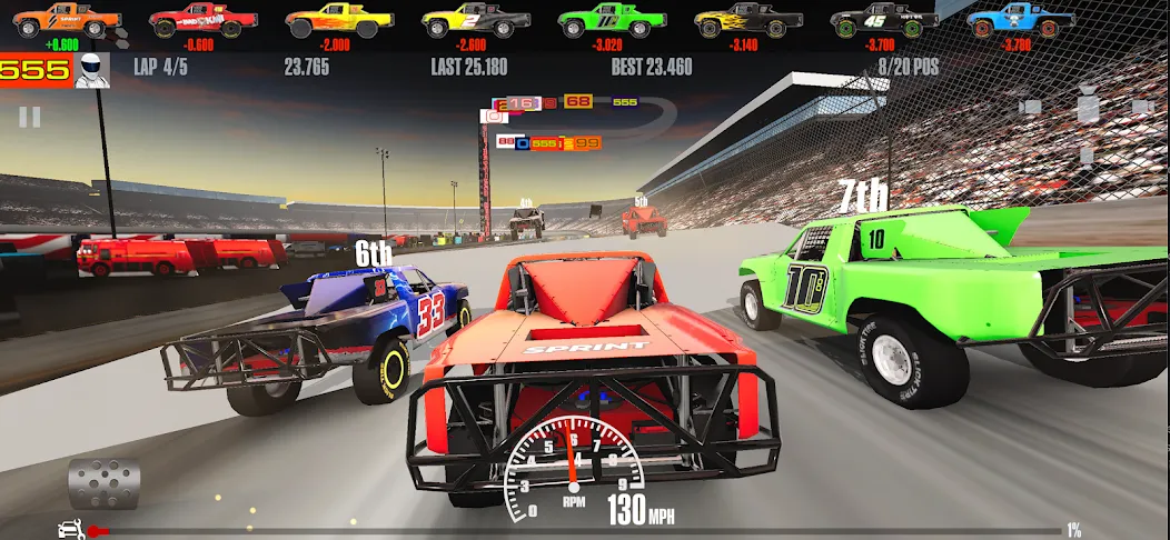 Скачать Stock Car Racing — Последняя версия (Много денег и золото) — скриншот 5